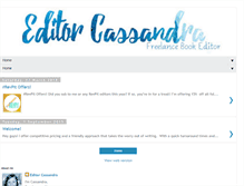 Tablet Screenshot of editorcassandra.com